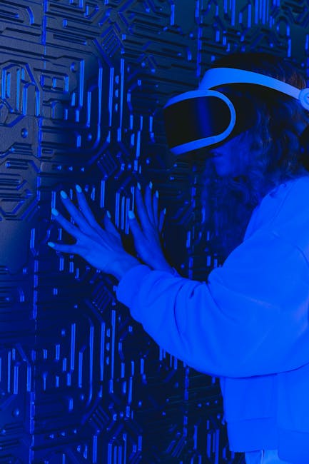 Enthusiastic gamer enjoying an immersive gaming experience