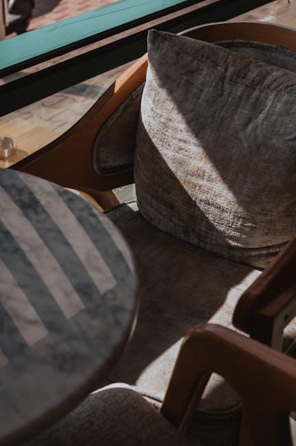 Modern gaming lounge with comfortable seating and atmospheric lighting